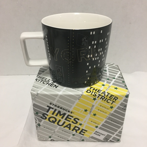 Starbucks Times Square Broadway NYC Coffee Mug - Picture 3 of 3
